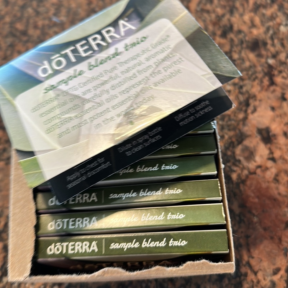 DoTerra Ten Sample Cards